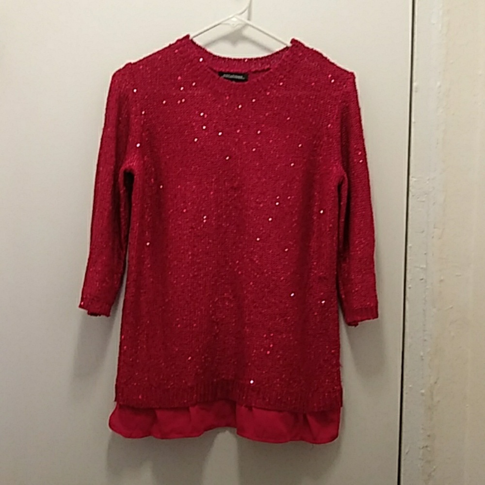 Sequin sweater